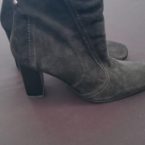Franco Sarto 8M ankle boot 3" heel - Picture 4 of 10